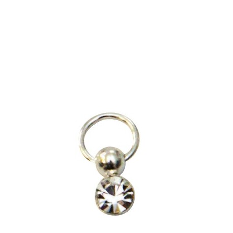 PIERCING STRASS BIANCO